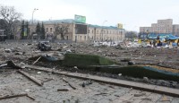 Missiles hit centre of Ukraine's second-largest city Kharkiv